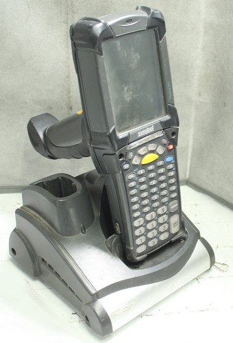 Symbol Motorola MC9090-GF0HJEFA6WR w/ Charger Caddy CRD9000-1001S & Battery - Picture 3 of 10