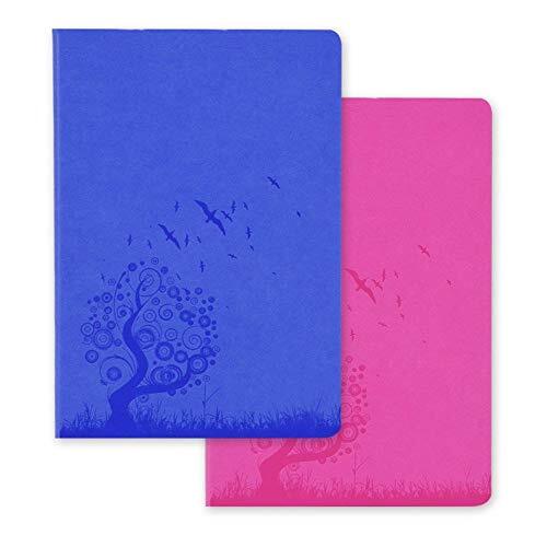 A5 Size Writing Journal Notebook Pu Leather Colorful Journals Daily Notepad Diar - Picture 4 of 7