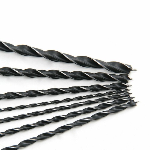 7pcs Long Wood Drill Bits 4mm 5mm 6mm 7mm 8mm 10mm 12mm x 300mm Brad Point UK - Picture 3 of 10