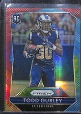 2015 Panini Prizm Football Rainbow or Tie Dyed Prizm Rookie #291 Todd Gurley 