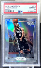 ( PSA 10 ) Tony Parker 2012-13 Panini Prizm #45 Silver Prizm Spurs HOF Parallel