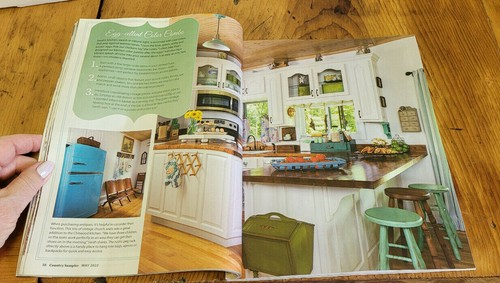 Country Sampler Magazine May 2022 Spring Edition PRIM Country Farmhouse Decor - Bild 4 von 4