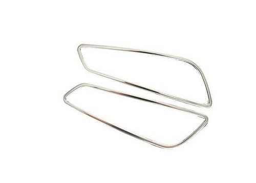 Para Cadillac XT6 2020-2022 Asiento Acero Cromado Ajuste Panel Tapicería 2 Piezas - Imagen 3 de 14