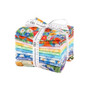 Lynna-Washburn-Vibrant-Garden-Fat-Quarter-Bundle-11pc-Quilting-Fabric-FQ-1466-11