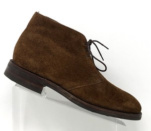 Charles-Tyrwhitt-Mens-Size-US-8-Brown-Suede-Desert-Chukka-Ankle-Boots-Made-In-UK