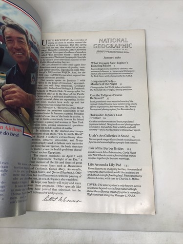 National Geographic Magazine January 1980 - Picture 2 of 4