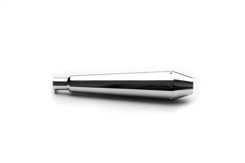 "AEW TE101 EXHAUST MS, CHROME" FIT FOR ROYAL ENFIELD INTERCEPTOR & GT 650 - Picture 2 of 2