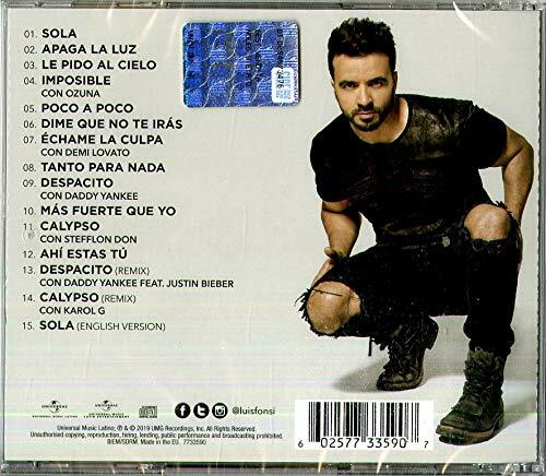 LUIS FONSI - VIDA CD NEW - Imagen 2 de 2