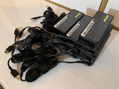 Job Lot 10 x GENUINE LENOVO LAPTOP CHARGER RECTANGLE TIP 20V - 3.25A, 65W - Picture 4 of 4