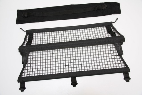 BMW X5 E53 Gepäckraumtrennnetz Trennetzrollo Stausack Trennetz SCHWARZ 514771265 - Picture 1 of 3