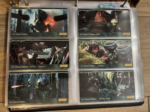+- 400 STAR WARS Widevision Topps Cards Collection w/ Collectors Album - Picture 3 of 21