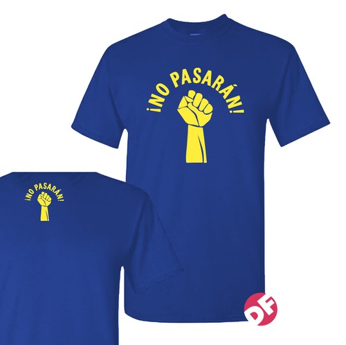 T-Shirt kein Pasaran Spanische Revolution Pussy Riot No Shall Pass Kommunist Social - Bild 10 von 11