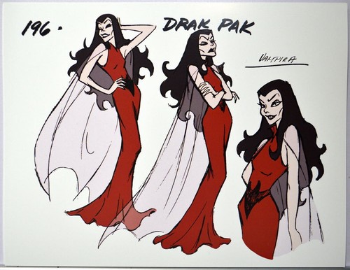 Drak Pack MODELLBOGEN Druck Hanna Barbera Pty. Ltd - Vampira A