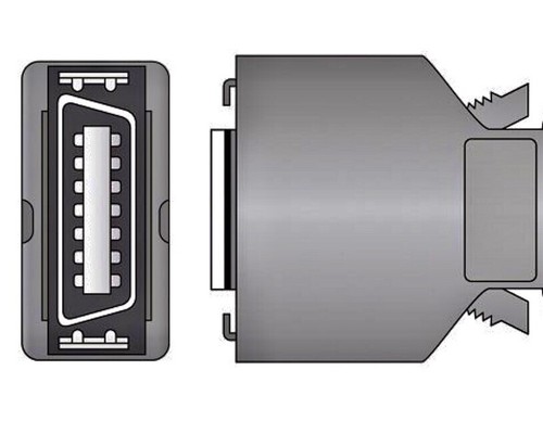MASIMO 1814 LNC-10 Compatible Adapter Cable SpO2 - Same Day Shipping - Bild 4 von 5