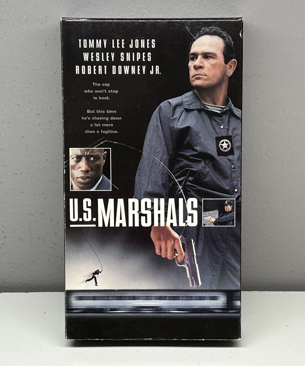 U.S. Marshals VHS 1998 Video Tape Tommy Lee Jones Wesley Snipes BUY 2 GET 1 FREE