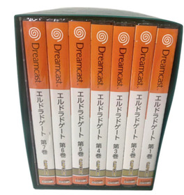 ELDORADO GATE 1-7 Complete Set Sega Dreamcast Free Shipping From Japan