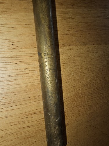 Zweiter Weltkrieg G503 Schrader Stärke Messing Eigentum Brooklyn, NY US PROERTY Q, M, C - Bild 2 von 3
