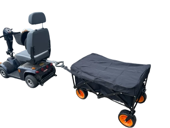 Mobility Scooter Trailer Tow Bar/Hitch with Shopping Trolley Cart 3 Colours