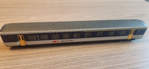 ROCO AUSTRIA, SBB CFF FFS 1/2 CLASSE pass. carrozza, HO DC, articolo # D20. - Foto 3 di 5