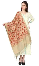 Premium Quality Paisley Oversize Gorgeous Pashmina Shawl/Wrap/Scarf Wool Jamawar