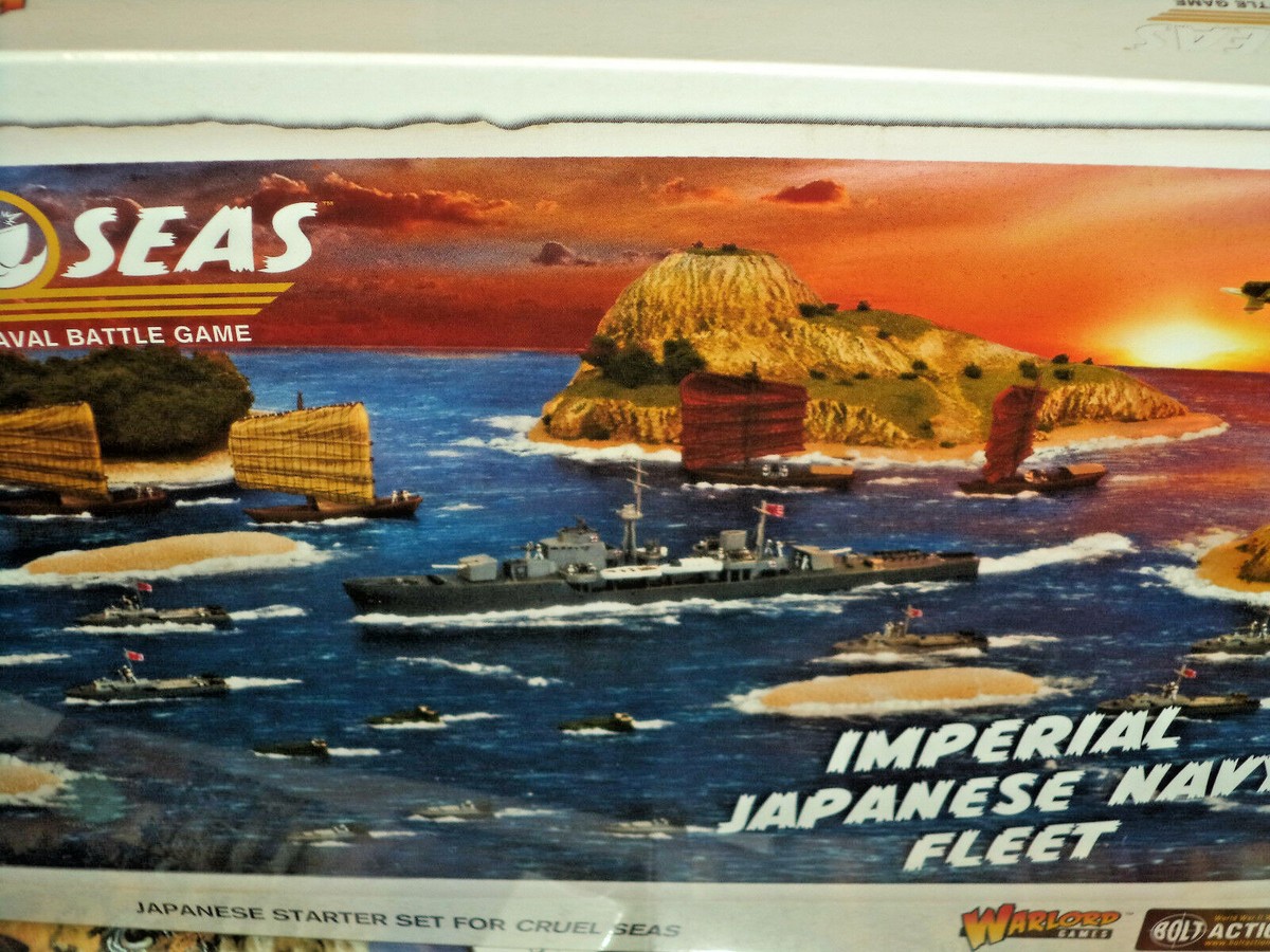Imperial Japanese Navy Fleet Cruel Seas Starter Set 1/300