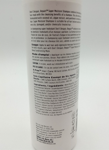 Briogeo Don't Despair, Repair! Super Moisture Shampoo, 8 fl oz, NEW/NO SEAL - Picture 2 of 4