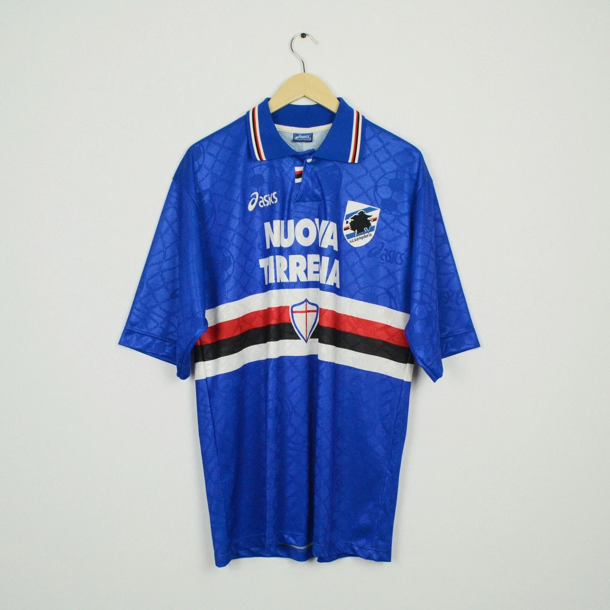 Maillot Sampdoria Porté Par Massimo Volta - Saison 2011/12 - Domicile - Taille XL