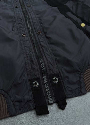 Rare Vintage DIESEL Men's Strapped Nylon Parachute Bomber Jacket Y2K Size Large - Picture 14 of 19