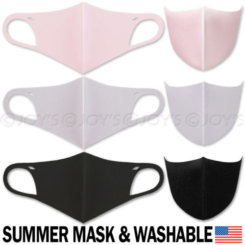 Leichte Gesichtsmaske - Unisex Erwachsene waschbar atmungsaktiv hochwertig Elasthan - Bild 35 von 36
