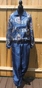 Vintage-Slade-Women-039-s-Track-Suit-Size-S-Retro-80s-90s-Jacket-amp-Pants-Windbreaker