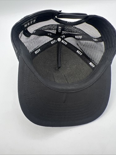 NEFF DISNEY MICKEY MOUSE Negro Blanco Gorra Snapback Ajustable Trucker Hat - Imagen 7 de 8