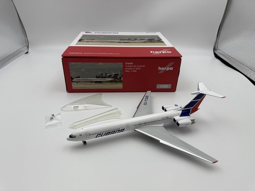 Herpa Wings Russian Ilyushin IL-62 1/200 Alloy Diecast Airplane - Picture 25 of 29