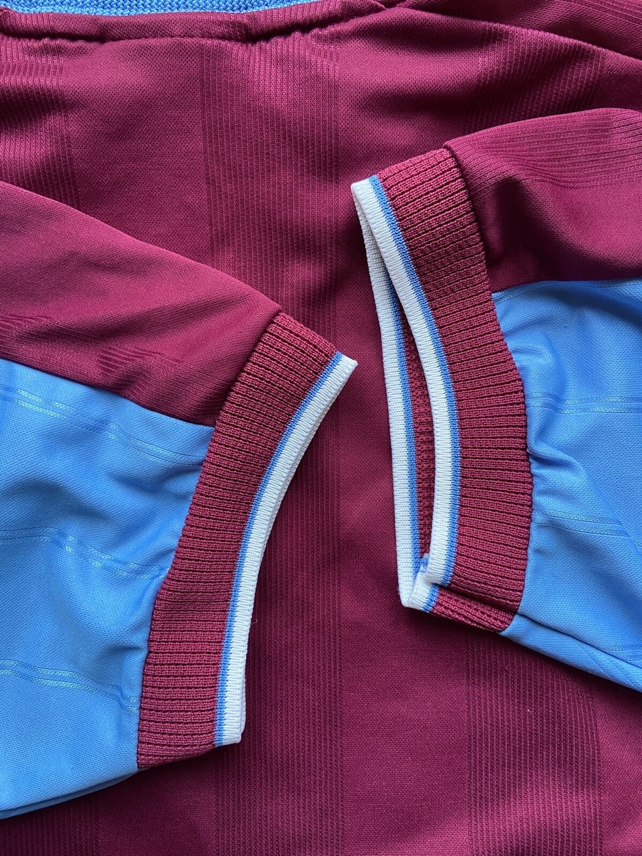ビンテージ　ウエストハム　97-98 ユニフォーム WEST HAM UNITED 1997 1998 HOME FOOTBAL SHIRT SOCCER JERSEY