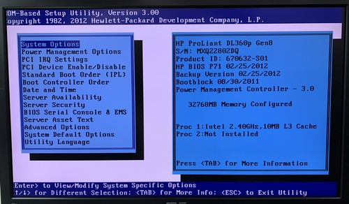 HP ProLiant DL360p Gen8 1U Intel Xeon E5-2609 2.4GHz 32GB RAM 1.2 TB NO OS - Picture 2 of 10