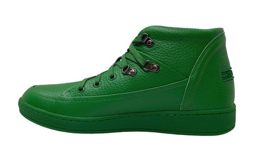 Tenis para hombre Travel Fox de cuero verde 916103-120 - Imagen 3 de 6