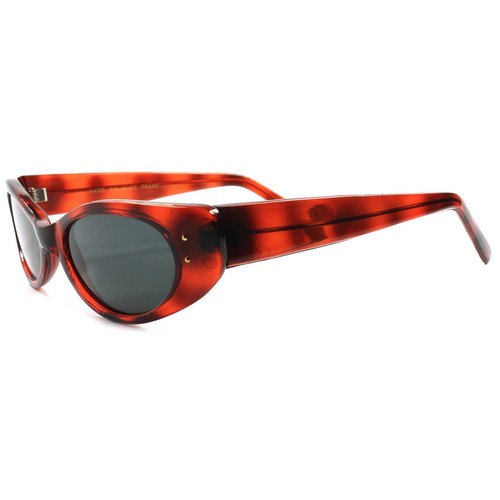 Vintage Old Fashioned Tortoise Damen Small Rockabilly Cat Eye Sonnenbrille B93 - Bild 2 von 4