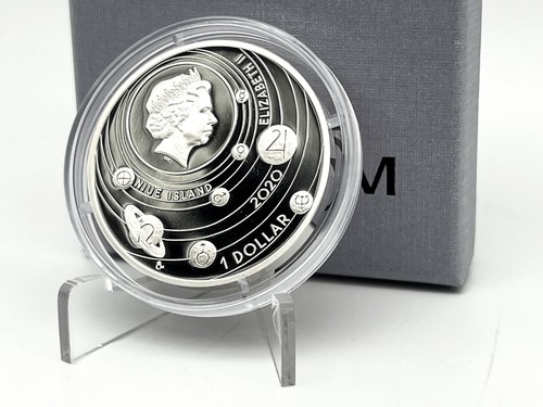 Moneda de plata Niue 2020 1$ SISTEMA SOLAR MARS El Planeta Rojo Color 1 oz - Imagen 9 de 15