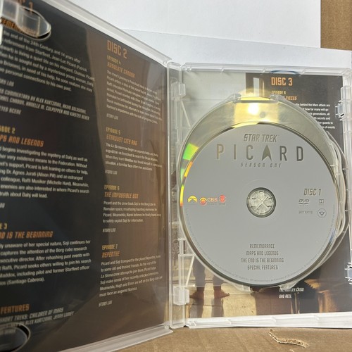 Star Trek Picard Season 1 One (DVD  2020, 3-Disc Set) - Bild 3 von 5