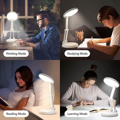 Lampada da Tavolo senza Fili, Lampada LED Ricaricabile+3600mAH Batteria, Lampada - Foto 8 di 8