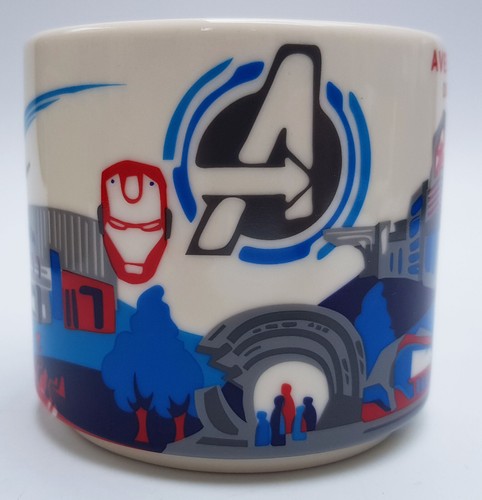 Taza Starbucks Disneyland Paris Avengers Campus You Are Here Cup Disney Park Parc - Imagen 4 de 13