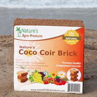 Nature's Premium Coco Coir 2-pound Brick on sale Nature's Premium Coco Coir 2-pound Brick on sale