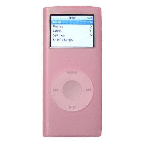 Weiche Silikonhülle mit Kopfhörer Organizer für 2. Generation iPod Nano - - Bild 1 von 6