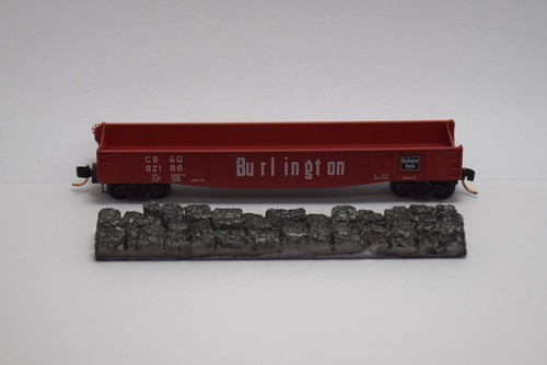 Góndola lateral Fisbelly 82188 Micro-Trains 46030 N Chicago Burlington & Quincy 50' - Imagen 3 de 3