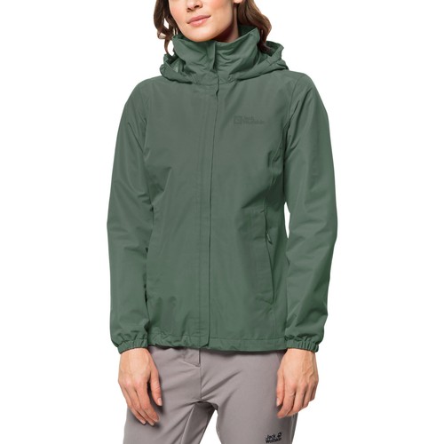 Jack Wolfskin Damen Regenjacke Jacke Outdoorjacke Stormy Point 2L Jacket - Bild 20 von 37