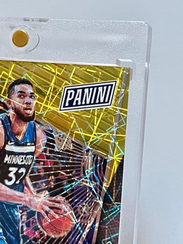 Karl Anthony Towns 2018 Panini The National VIP 4/5 Logoman Patch Timberwolves - Picture 6 of 8