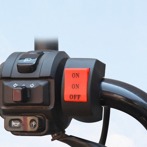 LED Headlight Switches Far Near 2/3 Line Motorcycle Handlebar Switch Button - Picture 10 of 14