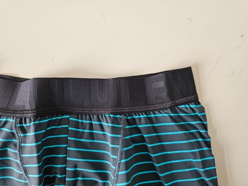 NIB LULULEMON BKNT/PSEO Blue/Green Stripe Built To Move Boxer 5" Small 2-Pack - Picture 5 of 12