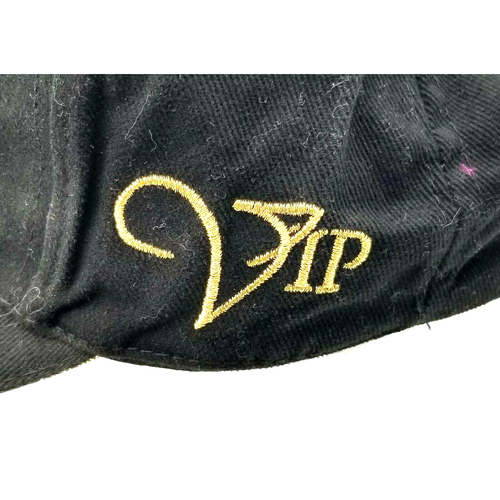 Gorra Ajustable Caterpillar CAT Equipo Estructurada Oro Negro Logotipo VIP NUEVA - Imagen 4 de 9