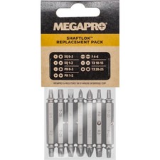 Megapro Replacement Bit Set For 151SL44 Driver, 6REPLACEMENT-SL44