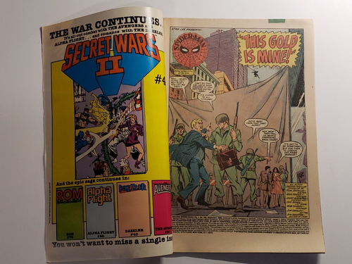 The Amazing Spider-Man: #268 Direct Secret Wars II. Top Zustand. Sehr guter Zustand! - Bild 3 von 3